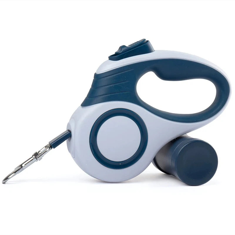 Automatic Retractable Dog Leash with Extendable Rope for Outdoor Travel and Hiking - Suitable for Small Dogs and Cats