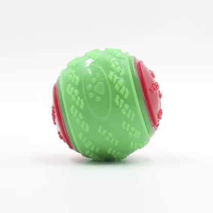 Interactive Soft TPR Dog Toys for Dental Care and Bite Resistance - Squeaky Ball for Pets