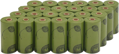 Dog Poop Bags, 540 Count – Unscented Thick Leak-Proof Waste Bags with Dispenser & Refill Rolls