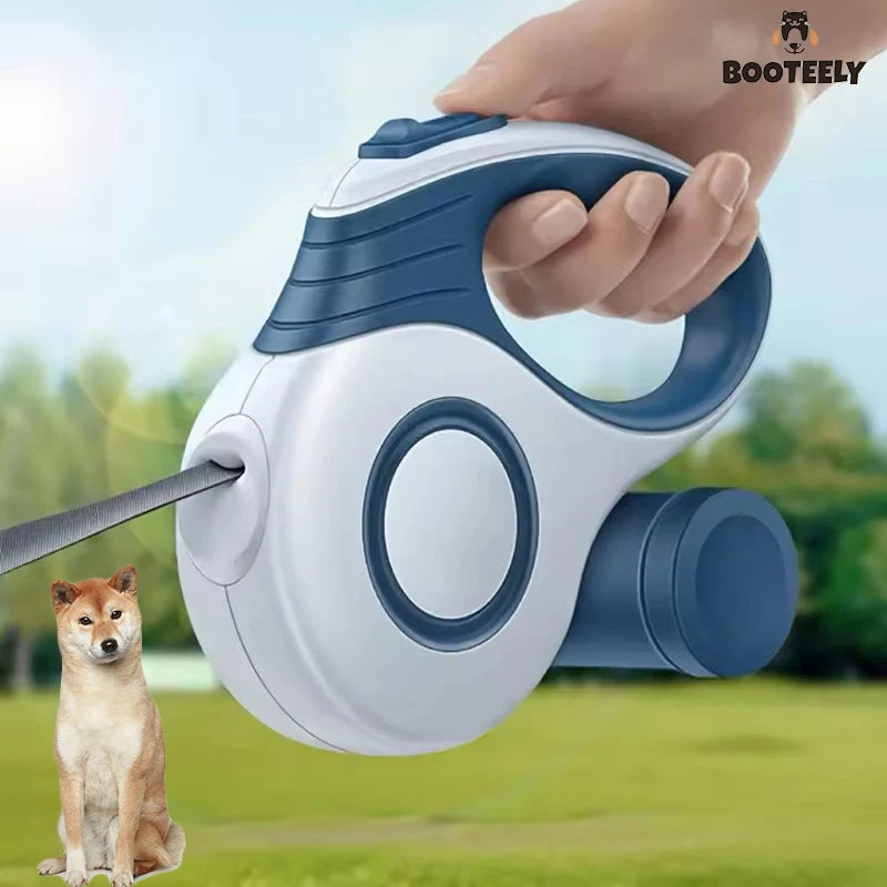 Automatic Retractable Dog Leash with Extendable Rope for Outdoor Travel and Hiking - Suitable for Small Dogs and Cats