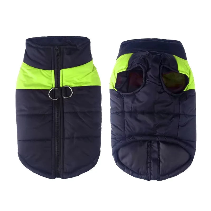 Winter Waterproof Dog Coat - Warm Vest Jacket for Small, Medium, and Large Breeds, Including Golden Retrievers