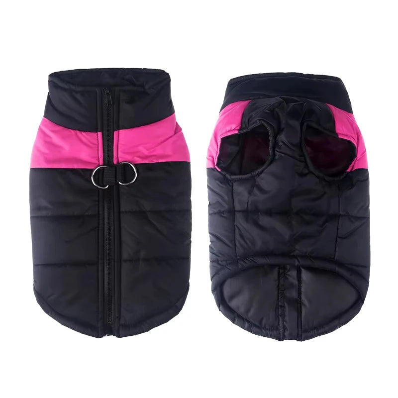 Winter Waterproof Dog Coat - Warm Vest Jacket for Small, Medium, and Large Breeds, Including Golden Retrievers
