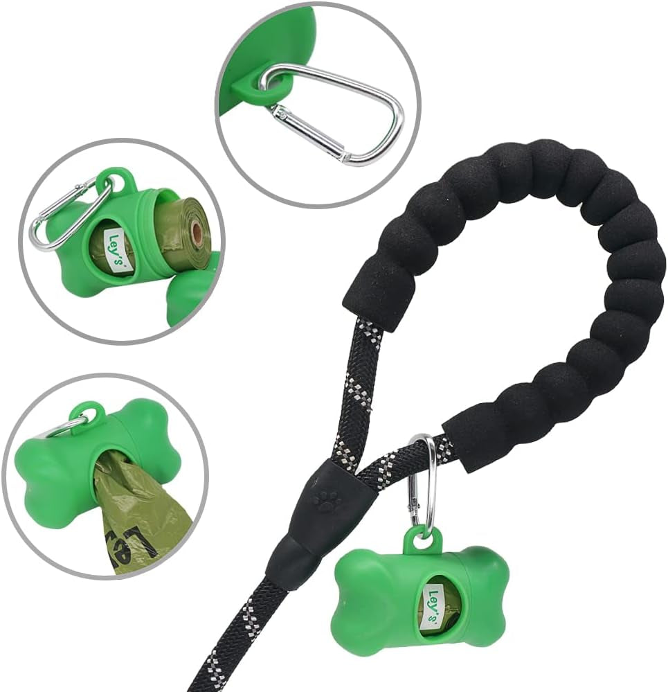 Dog Poop Bags, 540 Count – Unscented Thick Leak-Proof Waste Bags with Dispenser & Refill Rolls