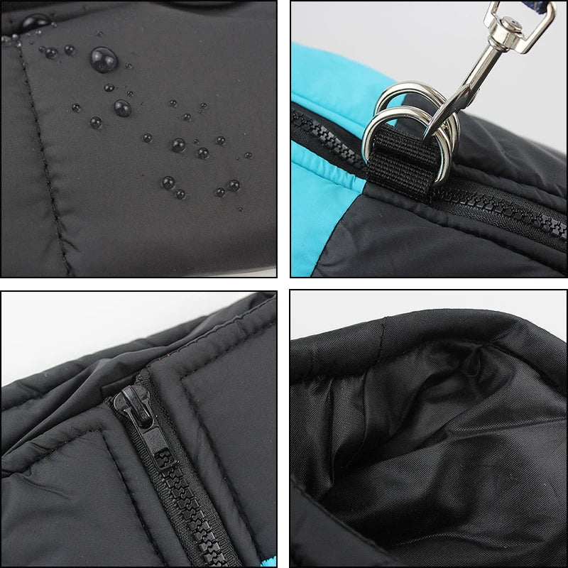 Winter Waterproof Dog Coat - Warm Vest Jacket for Small, Medium, and Large Breeds, Including Golden Retrievers