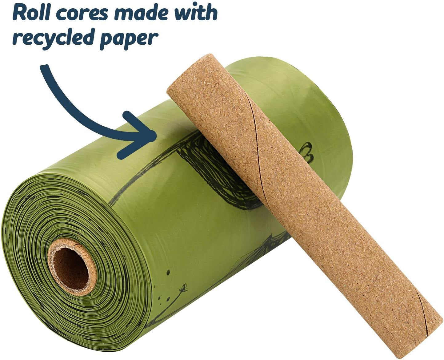 Dog Poop Bags, 540 Count – Unscented Thick Leak-Proof Waste Bags with Dispenser & Refill Rolls
